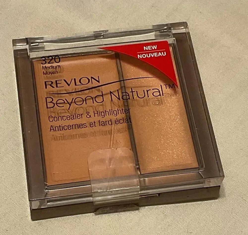 Revlon Beyond Natural Concealer & Highlighter 320 Medium New